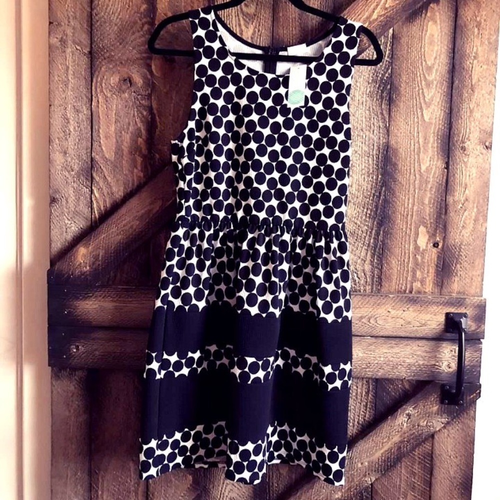 Black and White Dress